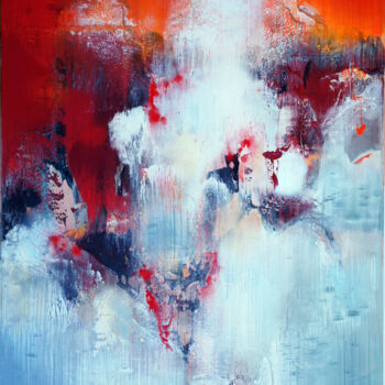 Malerei mit dem Titel "abstract, ohne titel" von Konstantin Grabowski, Original-Kunstwerk, Öl Auf Keilrahmen aus Holz montie…