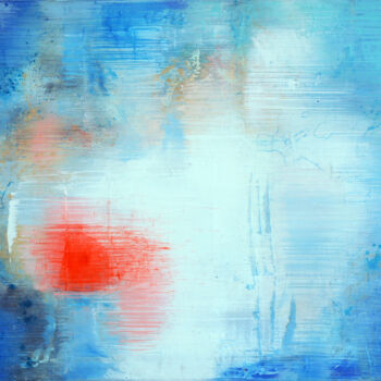Pittura intitolato "abstract, ohne tite…" da Konstantin Grabowski, Opera d'arte originale, pigmenti Montato su Telaio per ba…