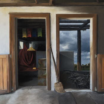 Arts numériques intitulée "After The Goldrush…" par Manfred Lieber, Œuvre d'art originale, Collage numérique