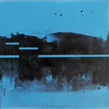 「Sequences 20」というタイトルの絵画 Alex Munzoneによって, オリジナルのアートワーク, アクリル その他の剛性パネルにマウント