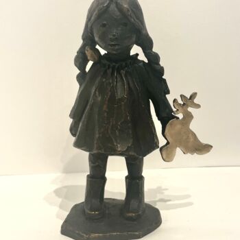 Escultura intitulada "Paix" por Sophie Barut, Obras de arte originais, Bronze