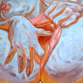 제목이 "Ultramarine woman i…"인 미술작품 Lola Marinn로, 원작, 기름