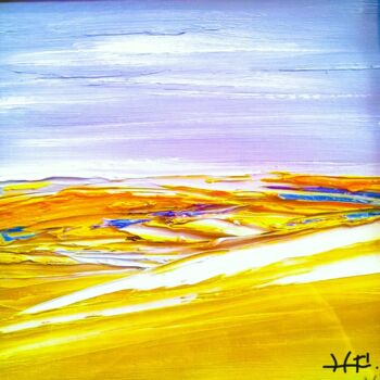 Painting titled "CONTEMPORAIN - PAIN…" by Patrick Hesnard, Original Artwork, Oil