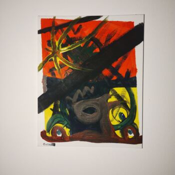 Peinture intitulée "Waldorf" par O.C.T.A.V.E, Œuvre d'art originale, Acrylique Monté sur Autre panneau rigide