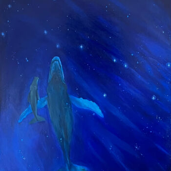Painting titled "Forethought" by Dawn Rodger, Original Artwork, Oil