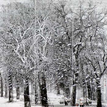 제목이 "张东林作品：晴雪"인 미술작품 东林 张로, 원작, 기름