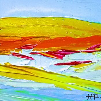Peinture intitulée "WILD HAMLET THREE" par Patrick Hesnard, Œuvre d'art originale, Huile