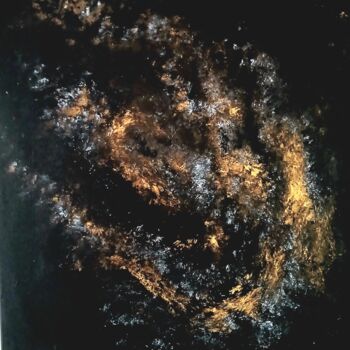 Peinture intitulée "Andromède" par Renaud Angerville-Langlois, Œuvre d'art originale, Acrylique Monté sur Châssis en bois