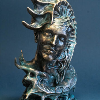 Rzeźba zatytułowany „Prince of the Sea I…” autorstwa Yuriy Kraft, Oryginalna praca, Brąz
