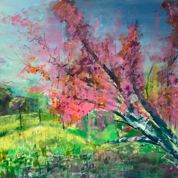 Peinture intitulée "Etude psychologique" par Isabelle Reygaerts, Œuvre d'art originale, Huile Monté sur Châssis en bois