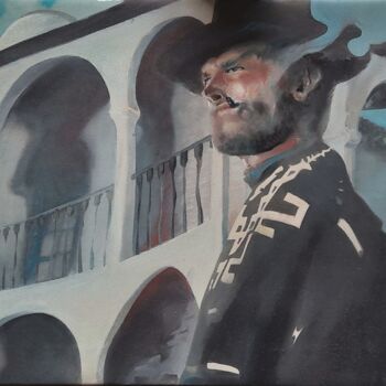 Ζωγραφική με τίτλο "FOR A FEW DOLLARS" από Pierro Lorenzo, Αυθεντικά έργα τέχνης, Λάδι