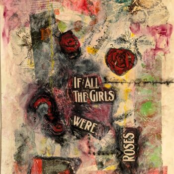 印花与版画 标题为“If all the girls..” 由Helene Dat, 原创艺术品, 丙烯