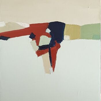 Peinture intitulée "Errance" par Sandrine Hirson, Œuvre d'art originale, Huile Monté sur Châssis en bois