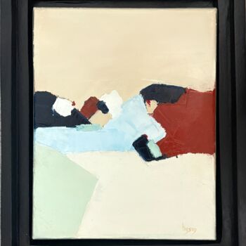 Peinture intitulée "Pour toujours" par Sandrine Hirson, Œuvre d'art originale, Huile Monté sur Châssis en bois