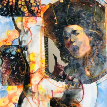 Peinture intitulée "Merveilleux, féroce…" par Pierre Charpentier, Œuvre d'art originale, Encre