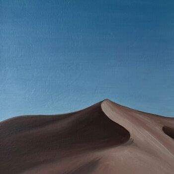 Malarstwo zatytułowany „Sahara Desert” autorstwa Evgenia Kiperiya, Oryginalna praca, Olej