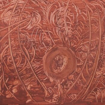 Peinture intitulée "NUEVO" par Juan Luis Gandulfo, Œuvre d'art originale, Acrylique Monté sur Châssis en bois