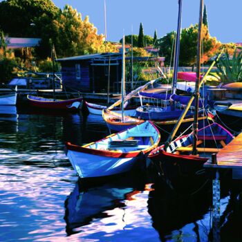 Photography titled "ETANG DE THAU TEN" by Patrick Hesnard, Original Artwork, Digital Photography