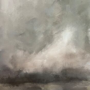 Schilderij getiteld "Missing You" door Roger Quesnel, Origineel Kunstwerk, Acryl Gemonteerd op Frame voor houten brancard