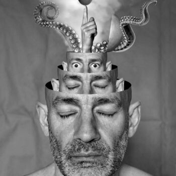 Φωτογραφία με τίτλο "Psychanalise gallif…" από Hervé Gergaud, Αυθεντικά έργα τέχνης, Χειρισμένη φωτογραφία