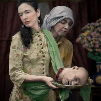 Photography titled "Judith et Holophern…" by Hervé Gergaud, Original Artwork, Manipulated Photography