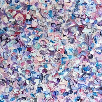 Peinture intitulée "Abstract Textured A…" par Julia Lilla, Œuvre d'art originale, Acrylique Monté sur Châssis en bois