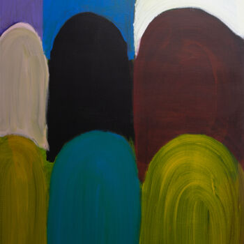 제목이 "Untitled No. 324"인 미술작품 Alessio Lucarini로, 원작, 아크릴 나무 들것 프레임에 장착됨