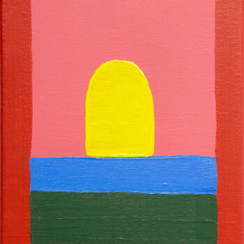 Ζωγραφική με τίτλο "Untitled No. 2724" από Alessio Lucarini, Αυθεντικά έργα τέχνης, Ακρυλικό Τοποθετήθηκε στο Ξύλινο φορείο…