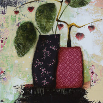 Peinture intitulée "Natural Mood 3" par Armandine Js, Œuvre d'art originale, Acrylique