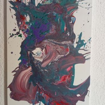 Peinture intitulée "Fuerza." par Sebastian Jimenez Luque, Œuvre d'art originale, Acrylique Monté sur Châssis en bois