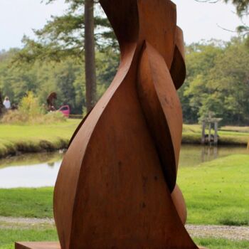 Sculpture intitulée "Runny" par Tweak Art, Œuvre d'art originale, Métaux