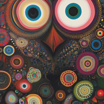 Arts numériques intitulée "Emerging Beak and P…" par Alberto Capitani, Œuvre d'art originale, Image générée par l'IA