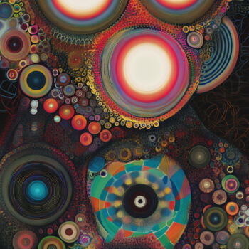 Digitale Kunst mit dem Titel "The Venus Strabismu…" von Alberto Capitani, Original-Kunstwerk, KI-generiertes Bild