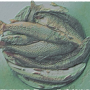 "Trout in a bucket" başlıklı Fotoğraf John Furnes tarafından, Orijinal sanat, Dijital Fotoğrafçılık