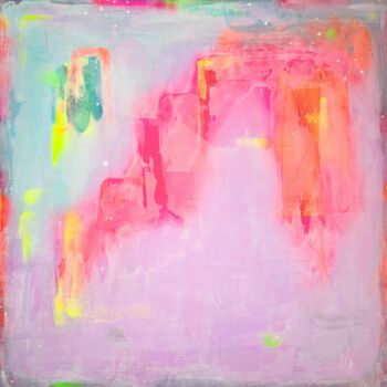 Pittura intitolato "SEROTONIN N°2404" da Gustaf Tidholm, Opera d'arte originale, Acrilico Montato su Telaio per barella in l…