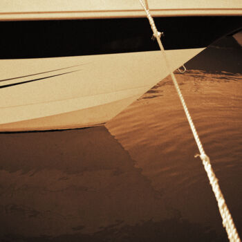 摄影 标题为“Moored yacht.” 由Andriy Solovyov, 原创艺术品, 数码摄影