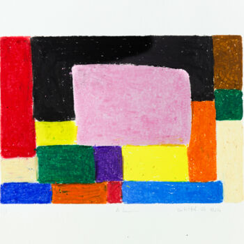 제목이 "Untitled No. 1824"인 그림 Alessio Lucarini로, 원작, 파스텔