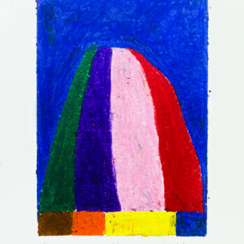 제목이 "Untitled No. 2124"인 그림 Alessio Lucarini로, 원작, 파스텔