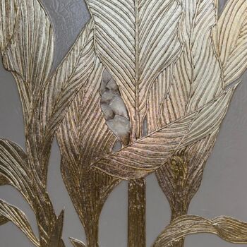 Painting titled "Interior painting B…" by Alla Ai, Original Artwork, Acrylic Mounted on Wood Panel
