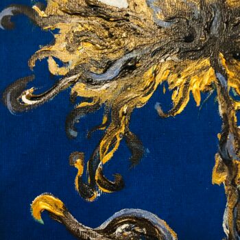 Peinture intitulée "Cotton Dream" par Violeta Allaberdieva, Œuvre d'art originale, Acrylique