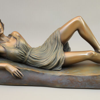 Digitale Kunst getiteld "Graceful Woman: Ele…" door Alberto Capitani, Origineel Kunstwerk, AI gegenereerde afbeelding