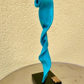 Sculpture intitulée "Entfaltet" par Hellmut Stauffer, Œuvre d'art originale, Plastique