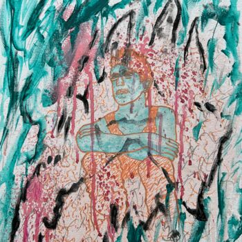 Peinture intitulée "NO.1 (Series FOG)" par Slava Dego, Œuvre d'art originale, Acrylique