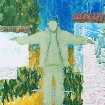 Peinture intitulée "NO.1 (Series IN SEA…" par Slava Dego, Œuvre d'art originale, Acrylique