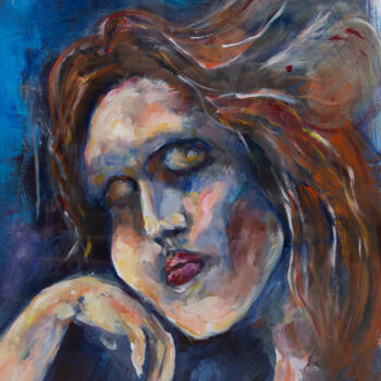 Painting titled "Mattilda" by Ioannis Filippopoulos, Original Artwork, Acrylic