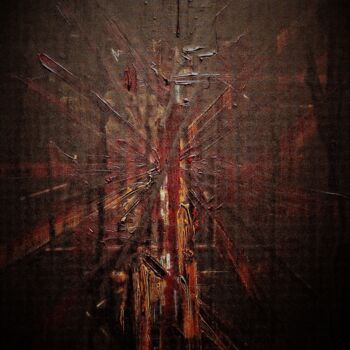 Painting titled "Megablast" by David Gorgeon, Original Artwork, Digital Photography
