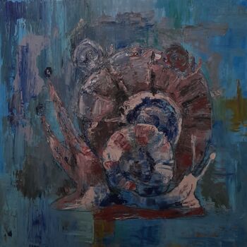 Malerei mit dem Titel "Dualism" von Pavel Levites, Original-Kunstwerk, Öl