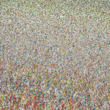 Peinture intitulée "Claim 130" par Mark Hellbusch, Œuvre d'art originale, Acrylique Monté sur Châssis en bois