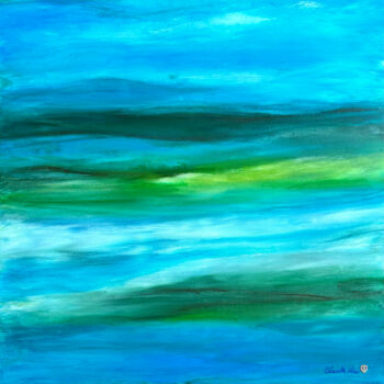 Peinture intitulée "Evasion 2" par Irina Ivancov (Chouette Nia), Œuvre d'art originale, Acrylique Monté sur Châssis en bois