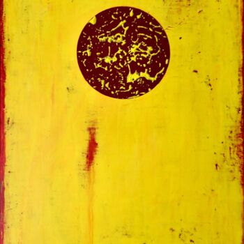 "144d" başlıklı Tablo Farid Bellal tarafından, Orijinal sanat, Akrilik Ahşap Sedye çerçevesi üzerine monte edilmiş